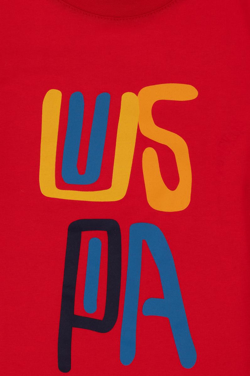 Erkek Çocuk Kırmızı Bisiklet Yaka Tişört