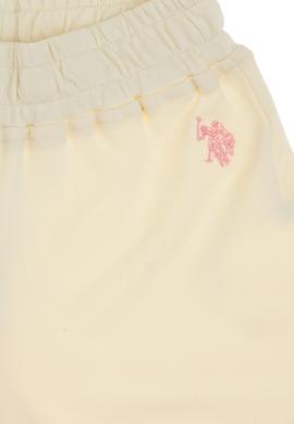 Kız Çocuk Pembe Blok Renkli Örme Şort - 50306299021