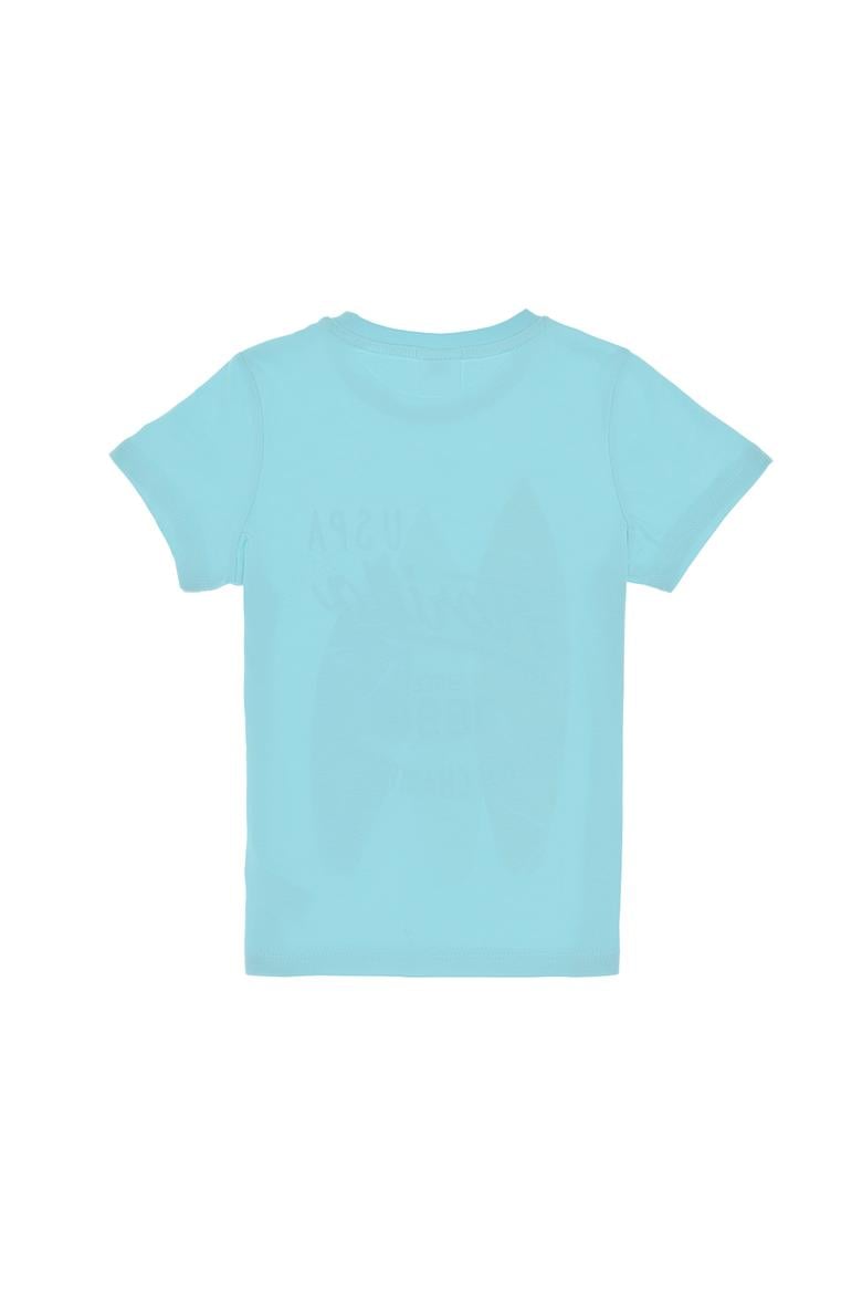 Erkek Çocuk Aqua Bisiklet Yaka Tişört - 50307199028