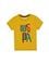 Erkek Çocuk Sarı Bisiklet Yaka Tişört