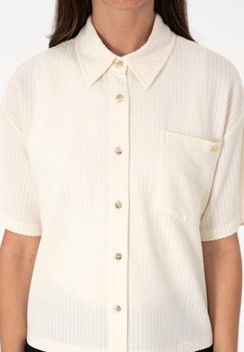 Kadın Krem Örme Gömlek - 50299843038