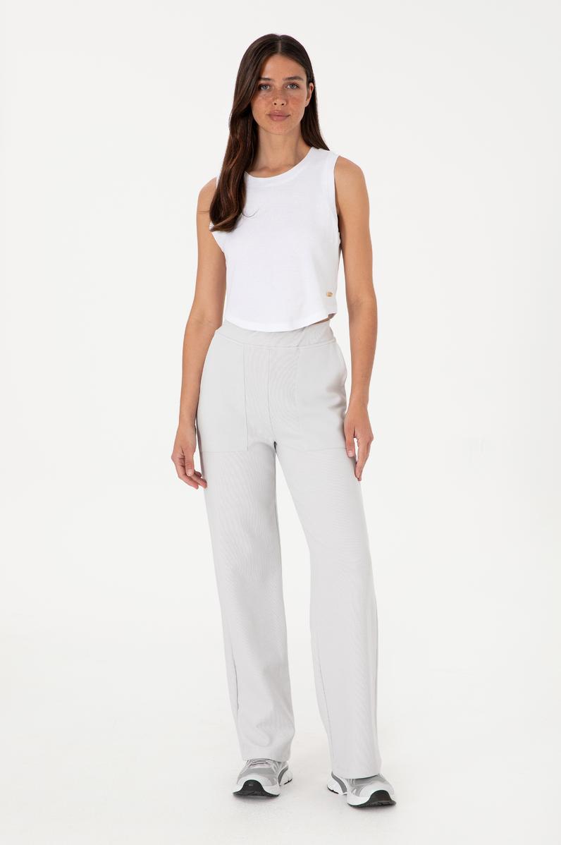 Kadın Açık Gri Eşofman Altı