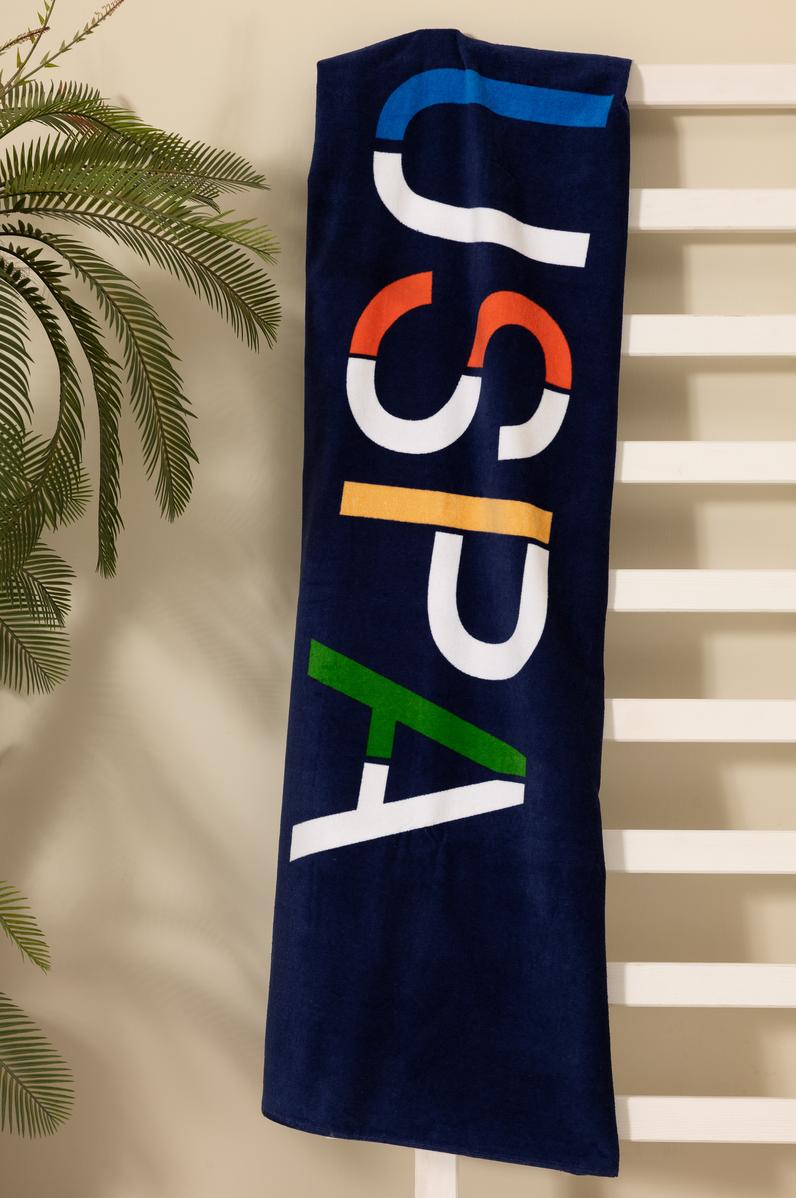 Erkek Çocuk Açık Lacivert Plaj Havlusu