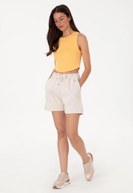 Kadın Taş Örme Şort - 50305852015