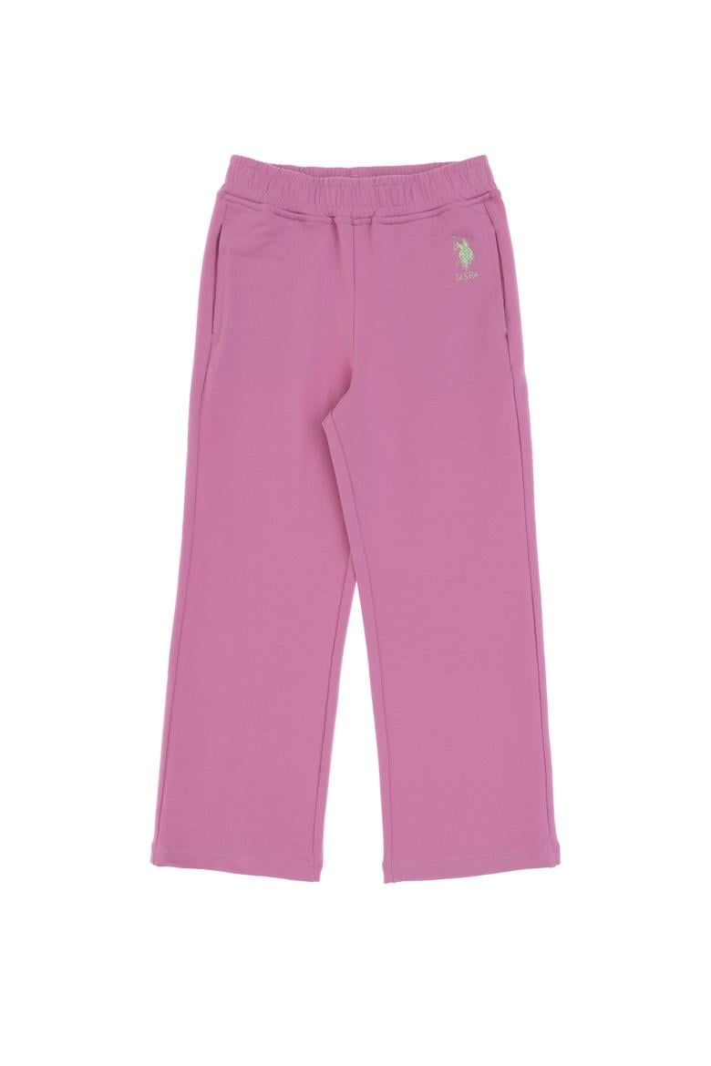 Kız Çocuk Fuşya Loose Fit İki İplik Eşofman Altı - 50306296081