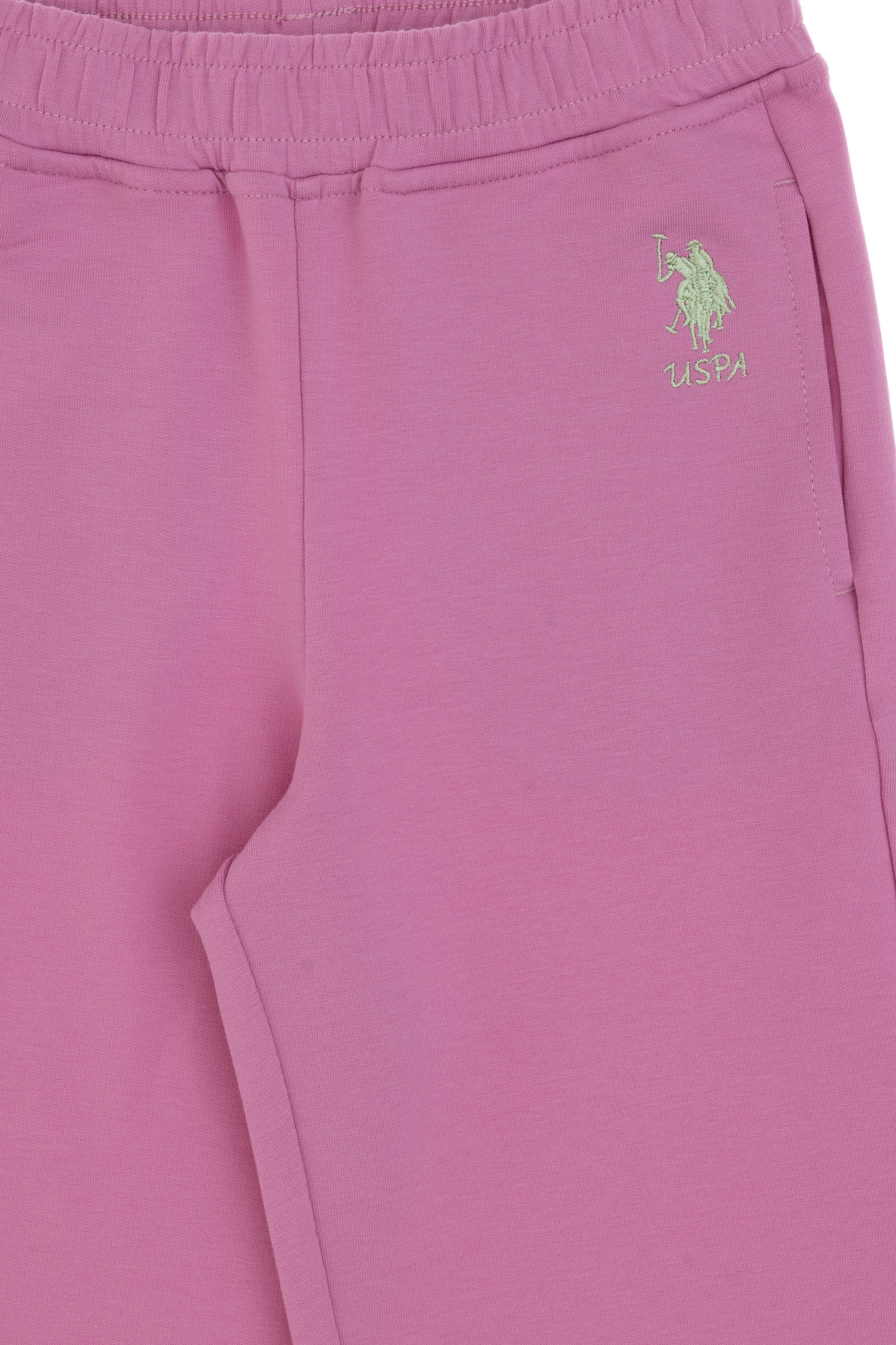 Kız Çocuk Fuşya Loose Fit İki İplik Eşofman Altı - Image 6