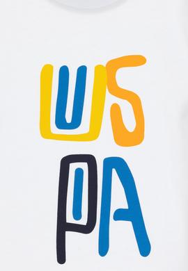 Erkek Çocuk Beyaz Bisiklet Yaka Tişört - 50307271002