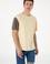 Erkek Comfort Fit Bisiklet Yaka Açık Haki Tişört