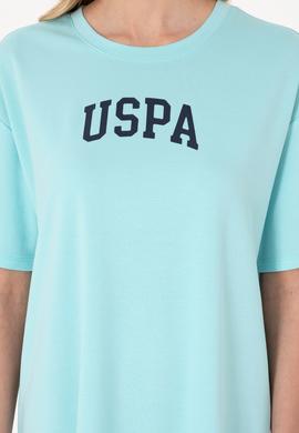 Kadın Aqua Modal Karışımlı Bisiklet Yaka Mini Boy Örme Elbise - 50306675004