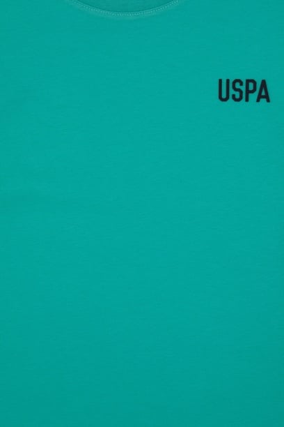 Erkek Çocuk Mint Oversize Bisiklet Yaka Tişört