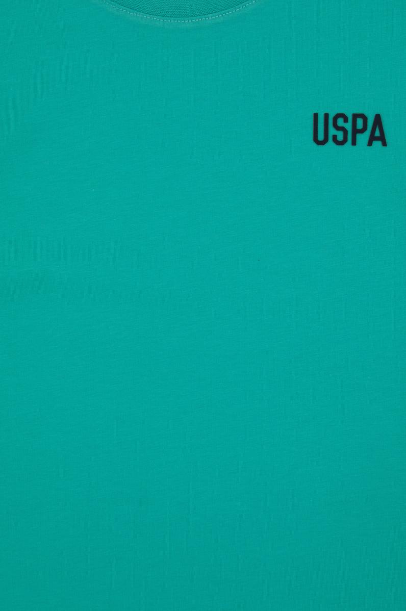 Erkek Çocuk Mint Oversize Bisiklet Yaka Tişört