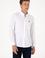 Erkek Beyaz Uzun Kollu Basic Gömlek