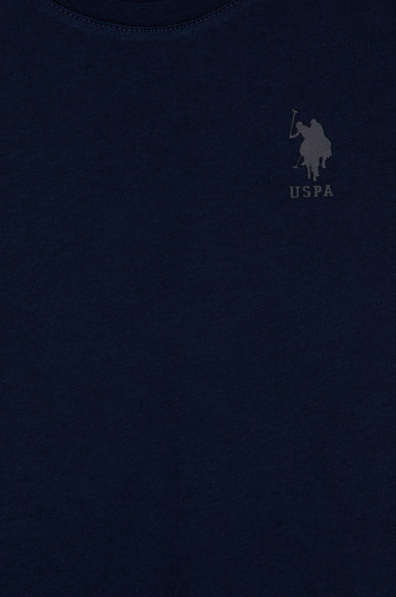 Erkek Çocuk Lacivert Comfort Basic Bisiklet Yaka Tişört