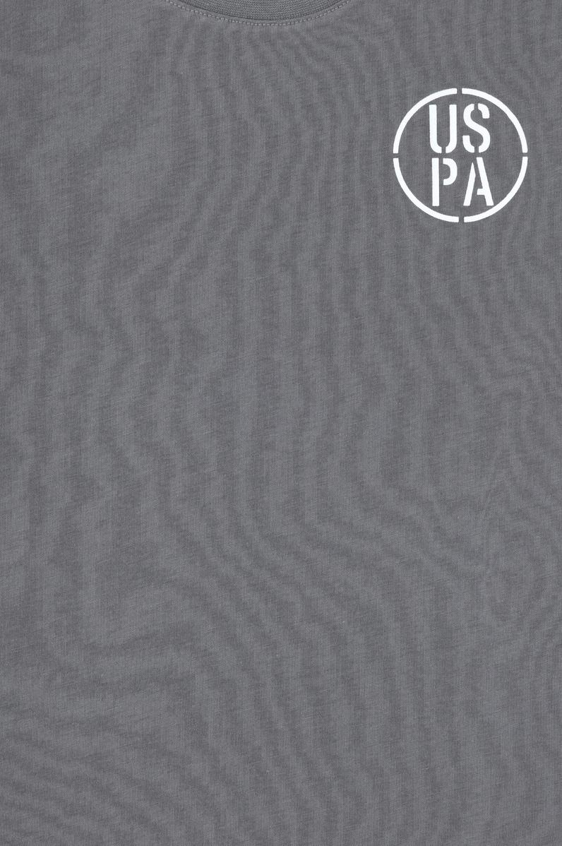 Erkek Çocuk Gri Oversize Bisiklet Yaka Tişört