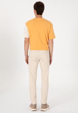 Erkek Bej Slim Fit Jean Pantolon - 50307999058