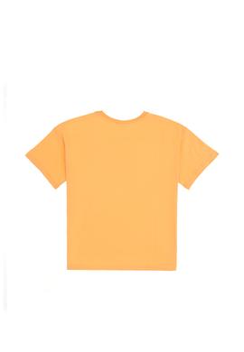 Erkek Çocuk Kavun Oversize Bisiklet Yaka Tişört - 50306498078