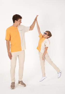 Erkek Çocuk Bej Jean Pantolon - 50308259006