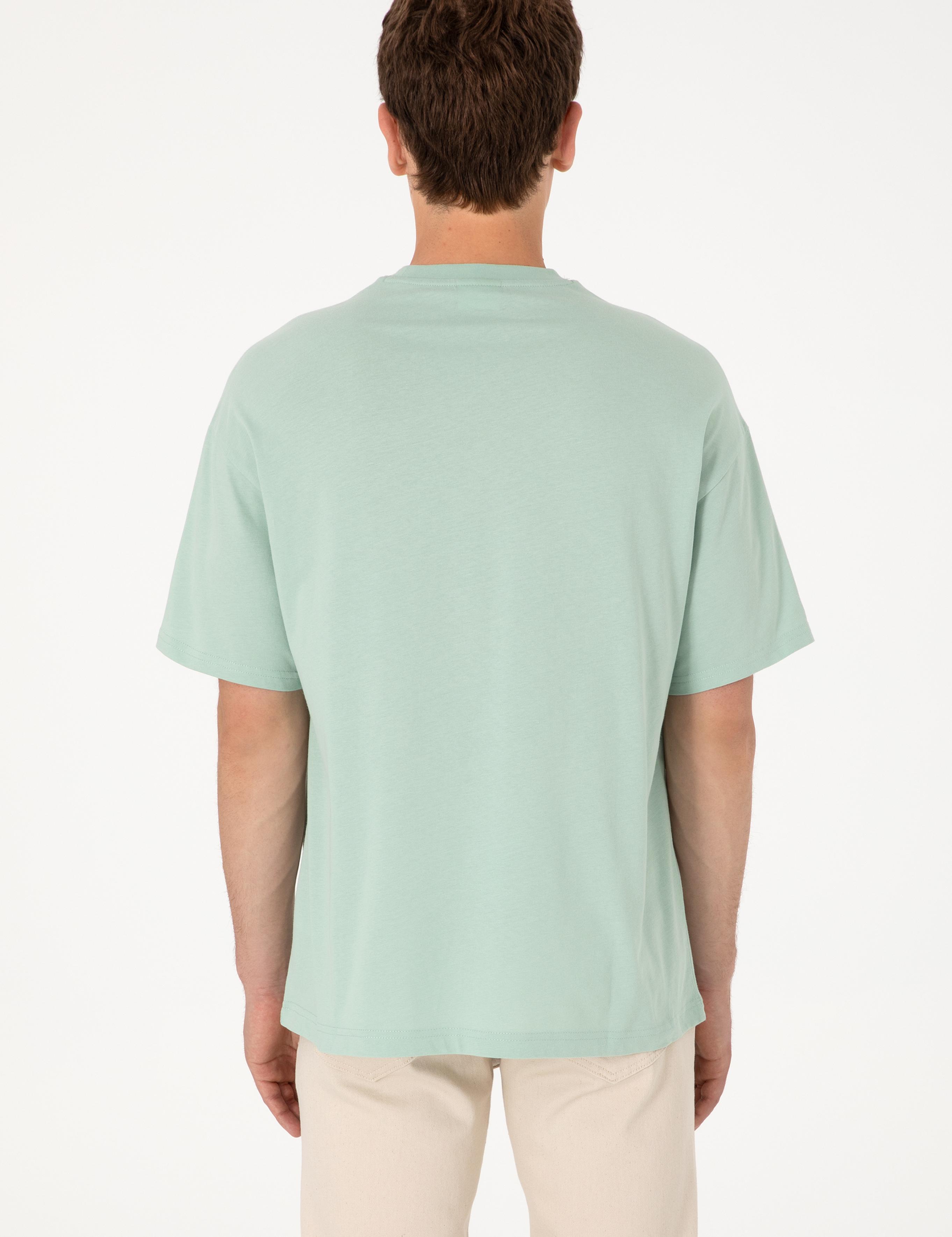 تی شرت یقه گرد آستین کوتاه Oversize یقه گرد مردانه یو اس پولو | U.S. Polo Assn. - تصویر 7