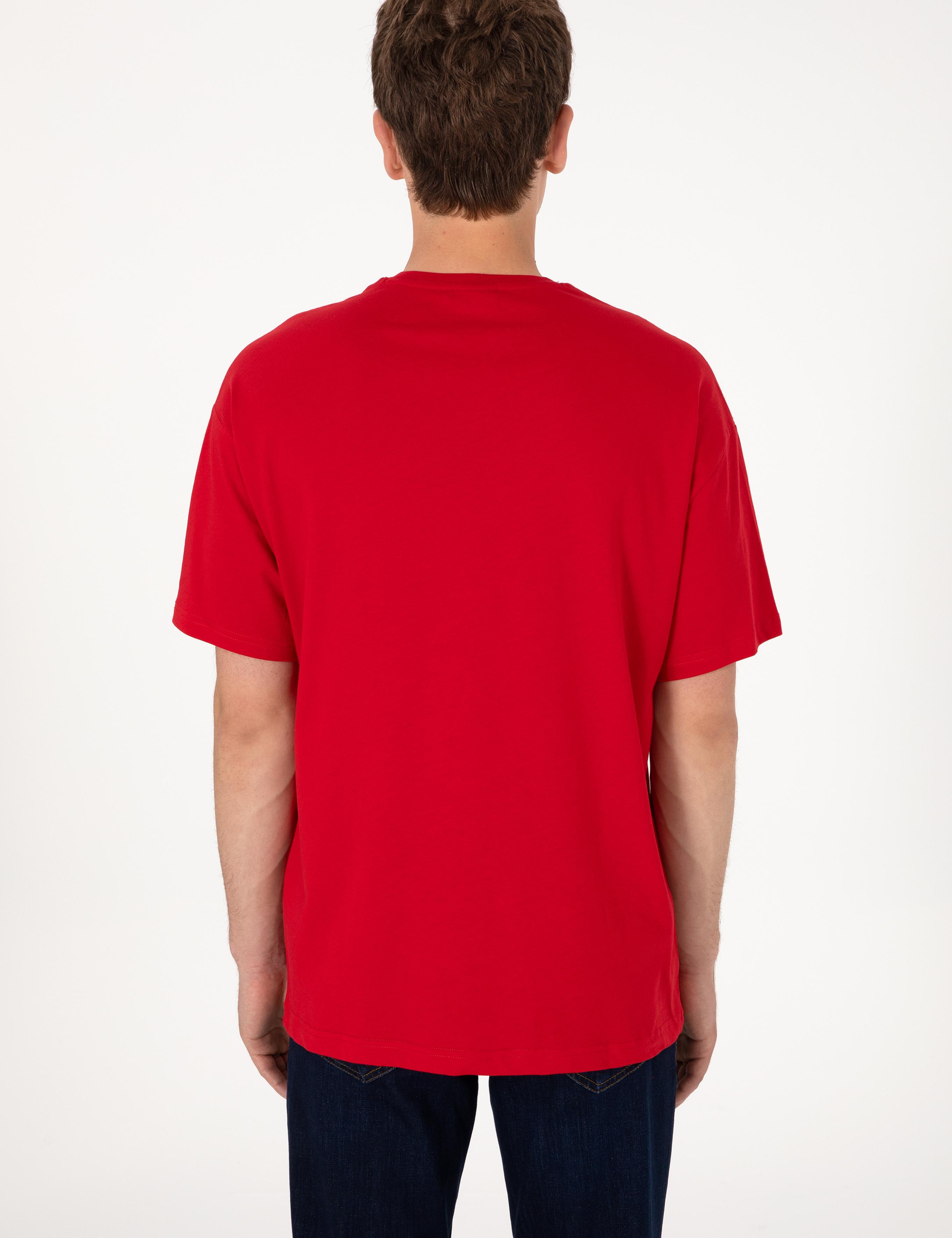 تی شرت یقه گرد آستین کوتاه Oversize یقه گرد مردانه یو اس پولو | U.S. Polo Assn. - تصویر 7