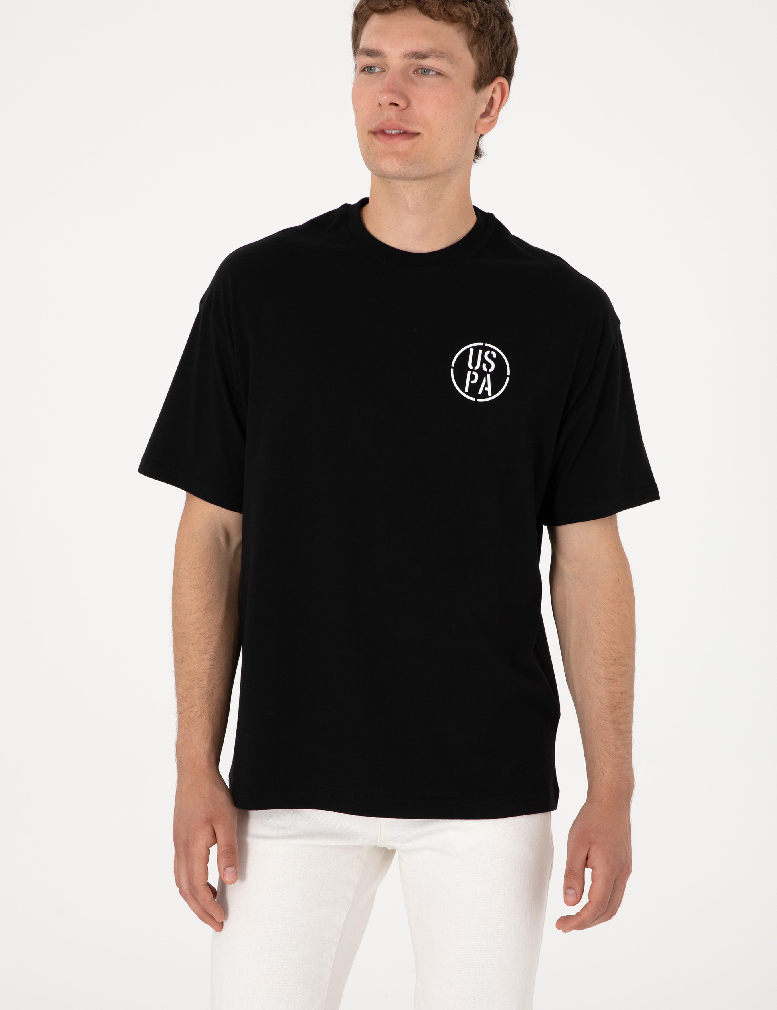 تی شرت یقه گرد آستین کوتاه Oversize یقه گرد مردانه یو اس پولو | U.S. Polo Assn. - تصویر 3