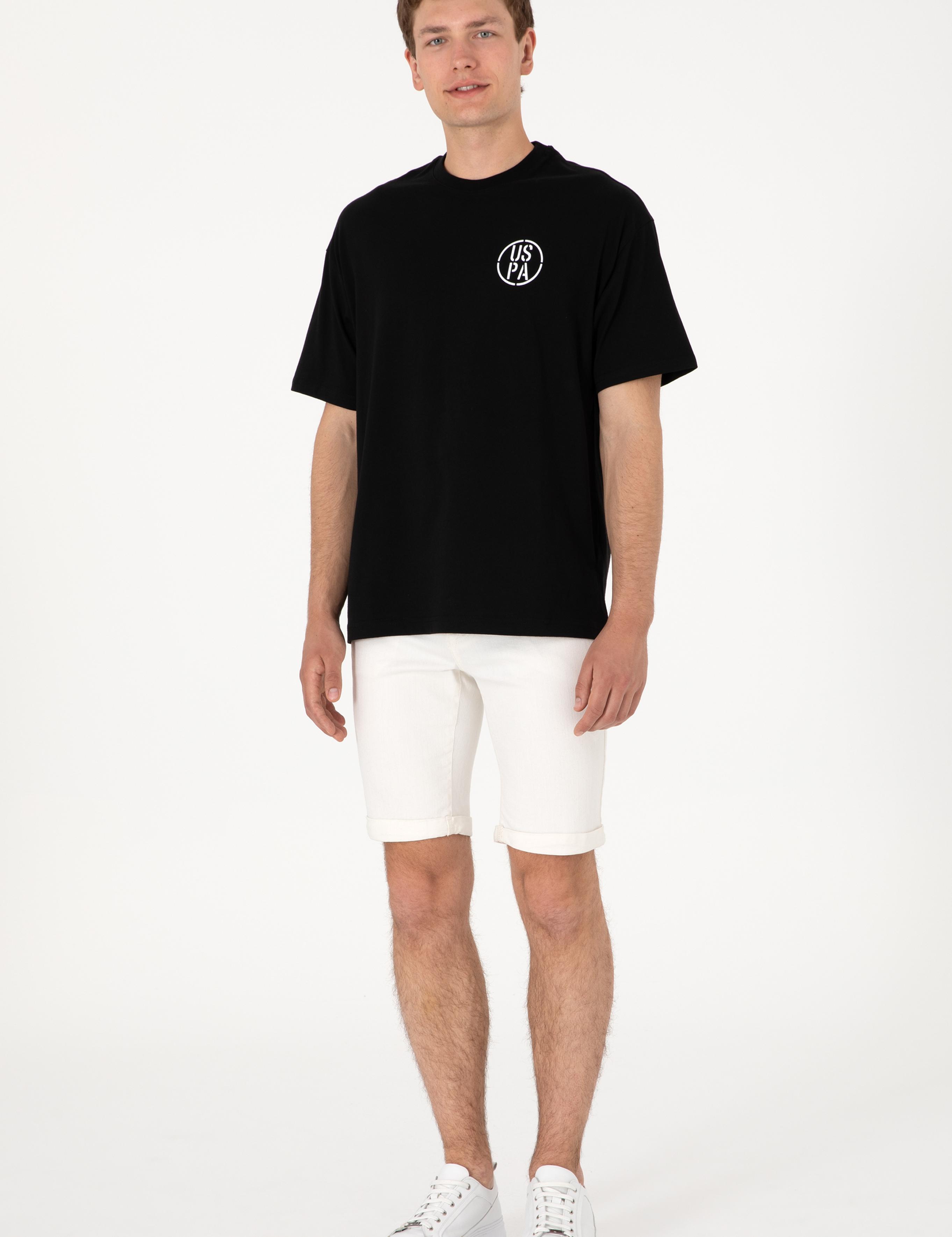 تی شرت یقه گرد آستین کوتاه Oversize یقه گرد مردانه یو اس پولو | U.S. Polo Assn. - تصویر 6
