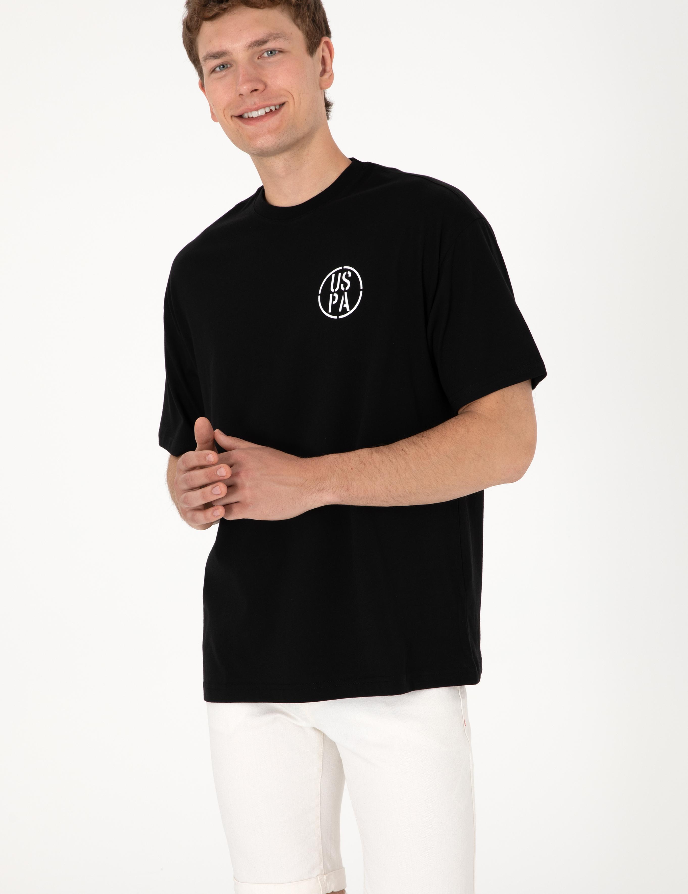 تی شرت یقه گرد آستین کوتاه Oversize یقه گرد مردانه یو اس پولو | U.S. Polo Assn. - تصویر 5