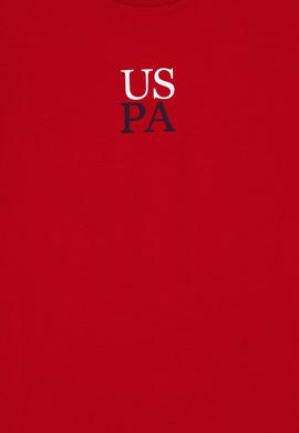 Erkek Çocuk Kırmızı Oversize Bisiklet Yaka Tişört - 50306498002