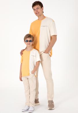 Erkek Bej Slim Fit Jean Pantolon - 50307999058