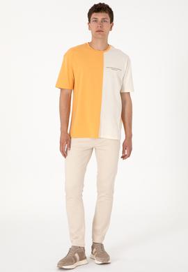 Erkek Bej Slim Fit Jean Pantolon - 50307999058