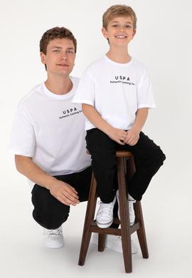 Erkek Çocuk Beyaz Comfort Basic Bisiklet Yaka Tişört - 50306513009