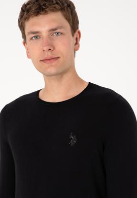 Erkek Siyah Basic Kazak - 50293505027