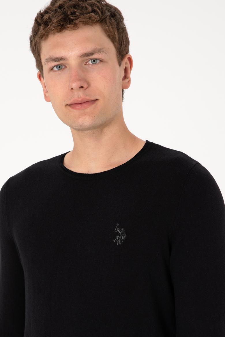 Erkek Siyah Basic Kazak - 50293505027