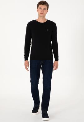 Erkek Siyah Basic Kazak - 50293505027