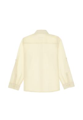 Erkek Çocuk Limon Uzun Kollu Basic Gömlek - 50306583039