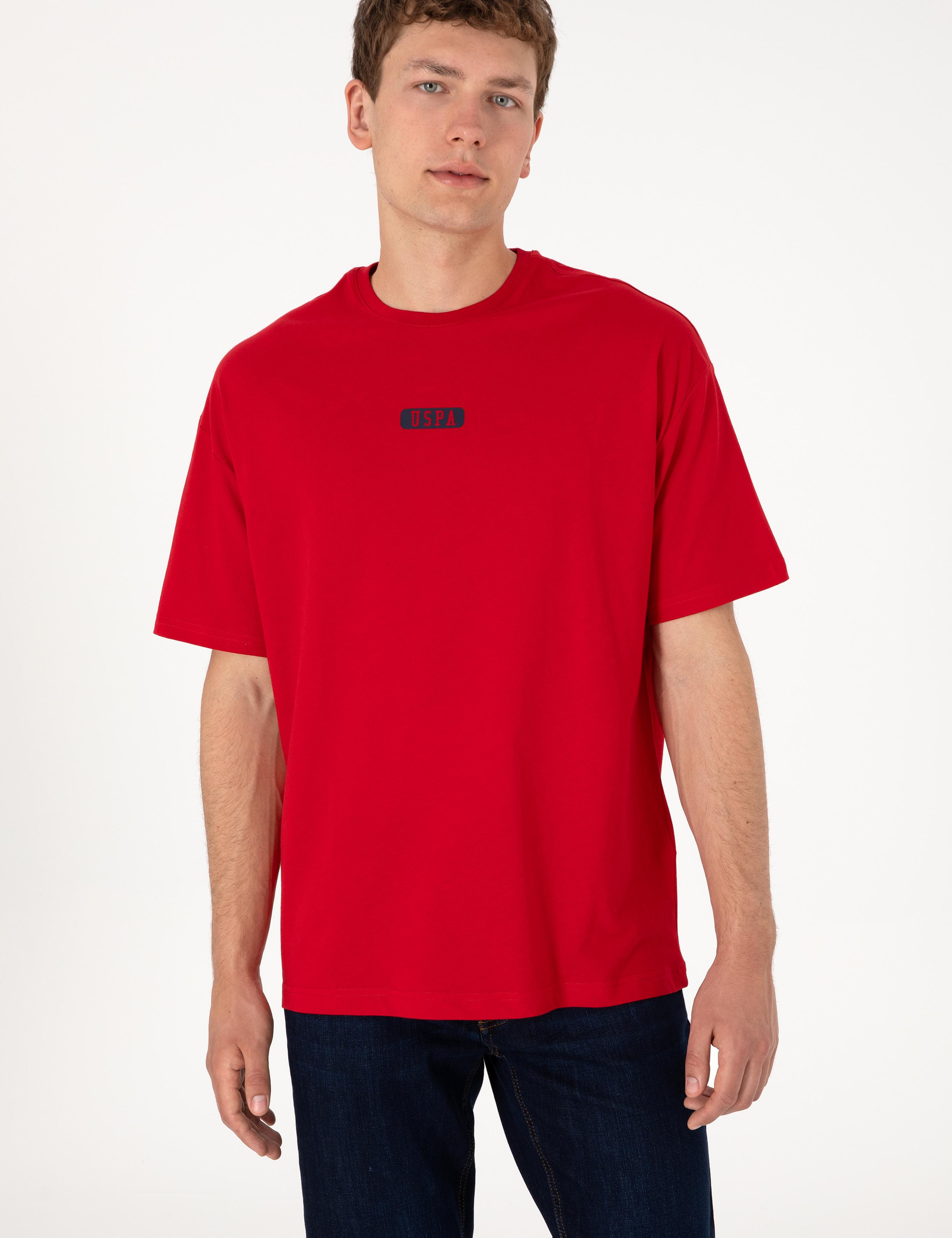 تی شرت یقه گرد آستین کوتاه Oversize یقه گرد مردانه یو اس پولو | U.S. Polo Assn. - تصویر 3