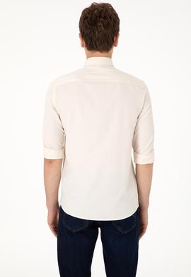 Erkek Taş Uzun Kollu Basic Gömlek - 50306338100