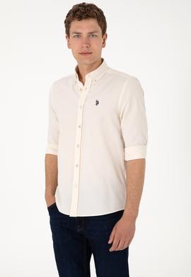 Erkek Taş Uzun Kollu Basic Gömlek - 50306338100