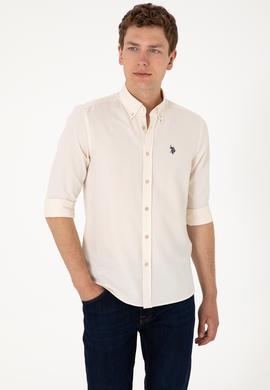 Erkek Taş Uzun Kollu Basic Gömlek - 50306338100