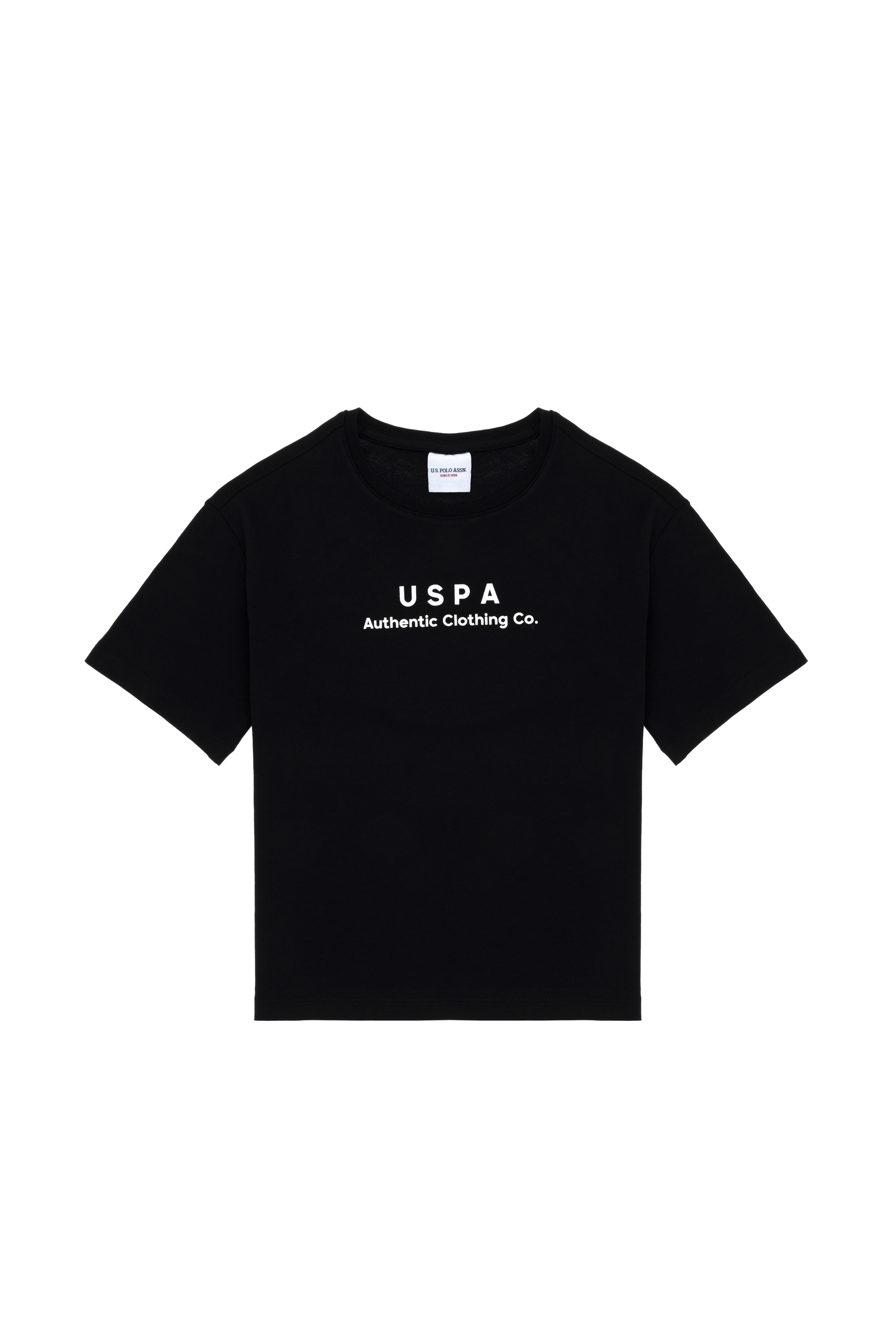 Erkek Çocuk Siyah Comfort Basic Bisiklet Yaka Tişört - Image 4