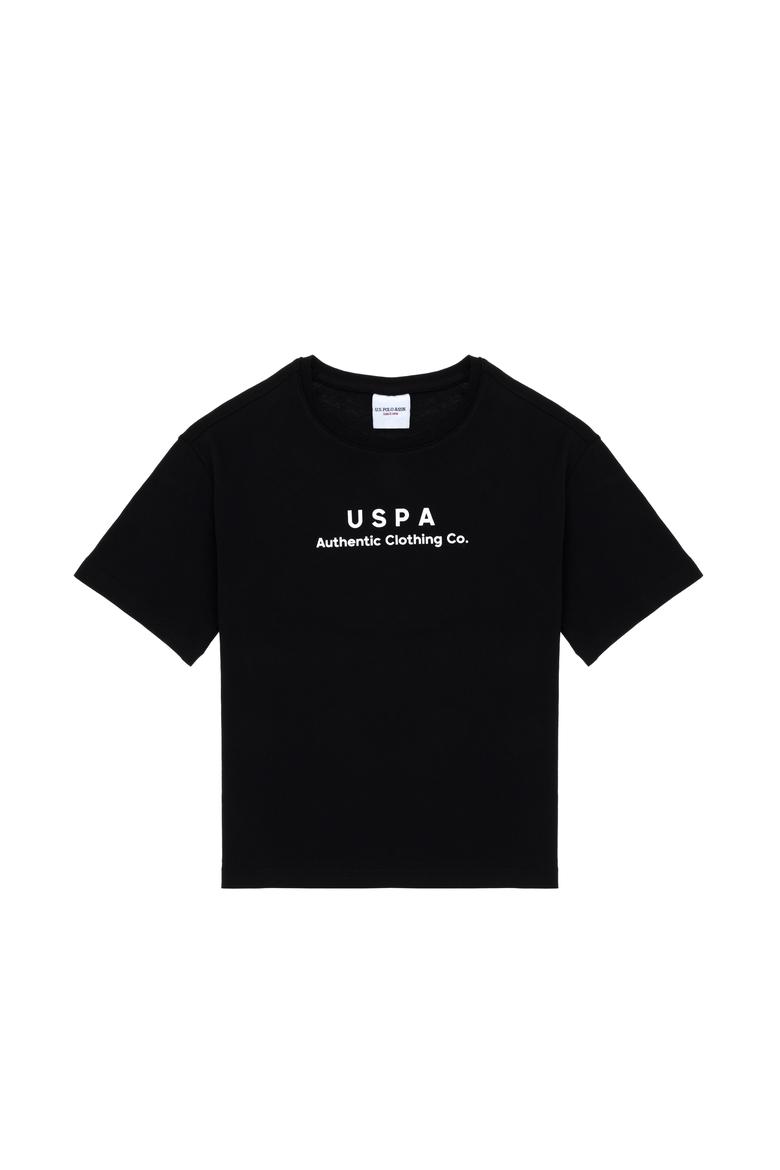 Erkek Çocuk Siyah Comfort Basic Bisiklet Yaka Tişört - 50306513016