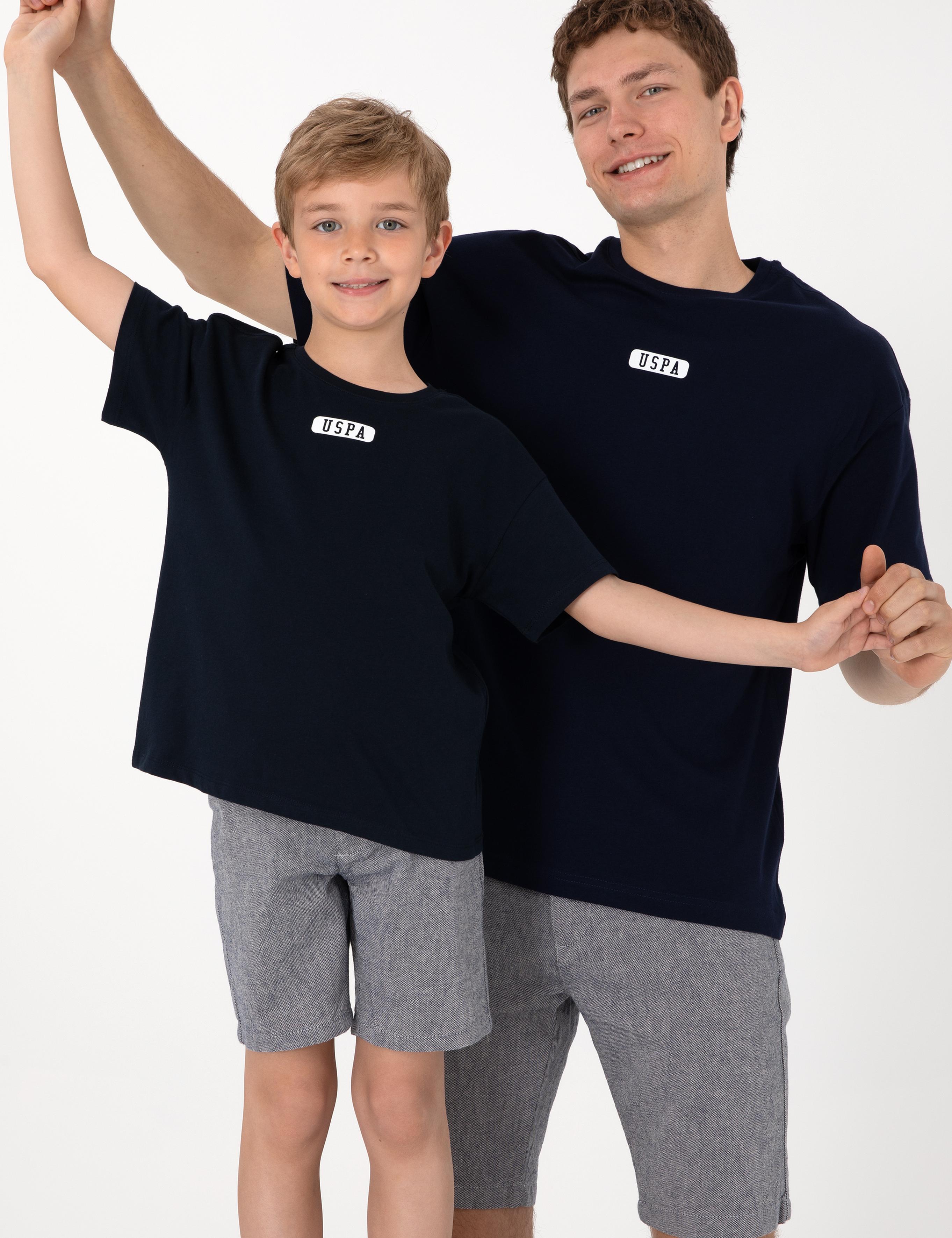 تی شرت یقه گرد آستین کوتاه Oversize یقه گرد مردانه یو اس پولو | U.S. Polo Assn. - تصویر 2