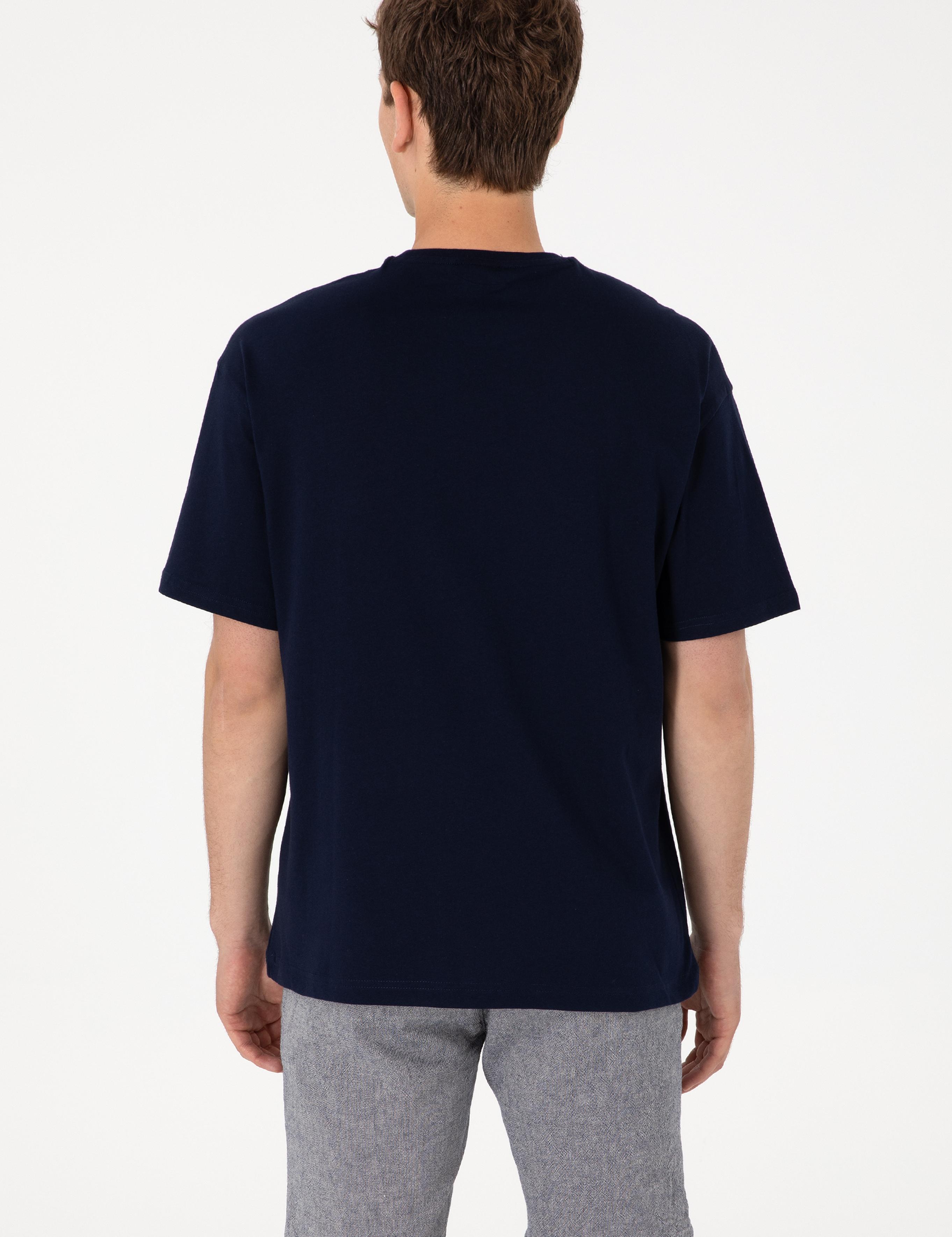 تی شرت یقه گرد آستین کوتاه Oversize یقه گرد مردانه یو اس پولو | U.S. Polo Assn. - تصویر 7