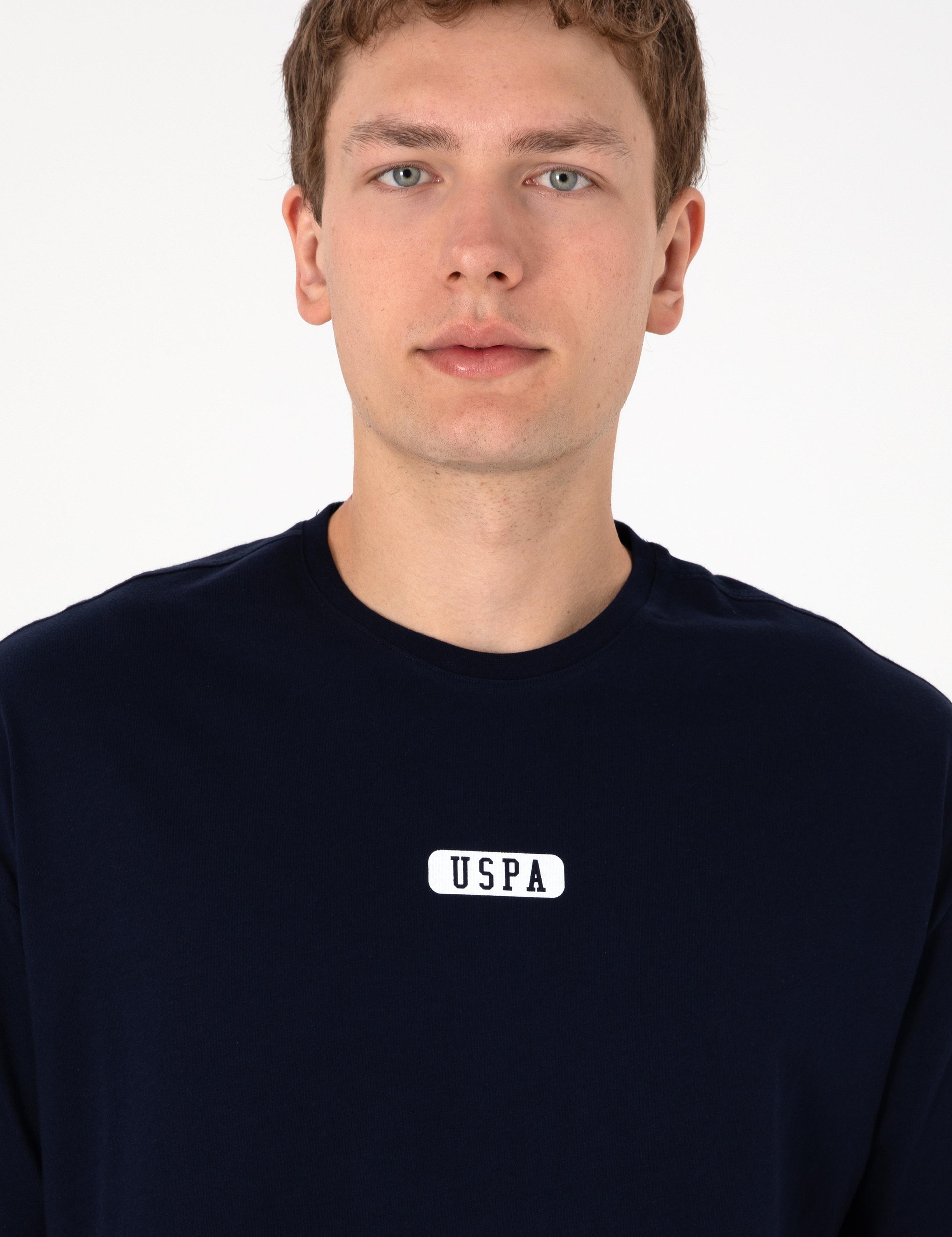 تی شرت یقه گرد آستین کوتاه Oversize یقه گرد مردانه یو اس پولو | U.S. Polo Assn. - تصویر 4