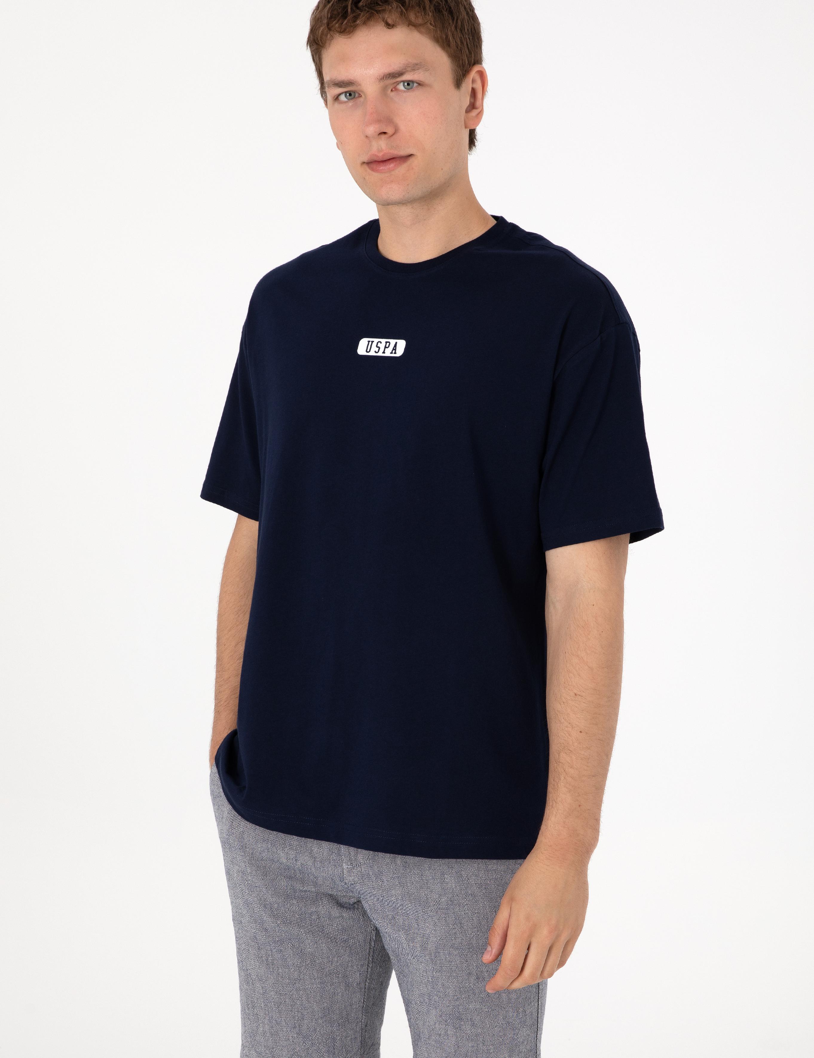 تی شرت یقه گرد آستین کوتاه Oversize یقه گرد مردانه یو اس پولو | U.S. Polo Assn. - تصویر 5