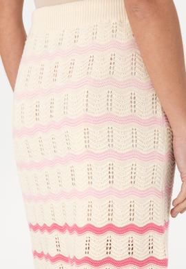 Kadın Krem Triko Etek - 50302530010