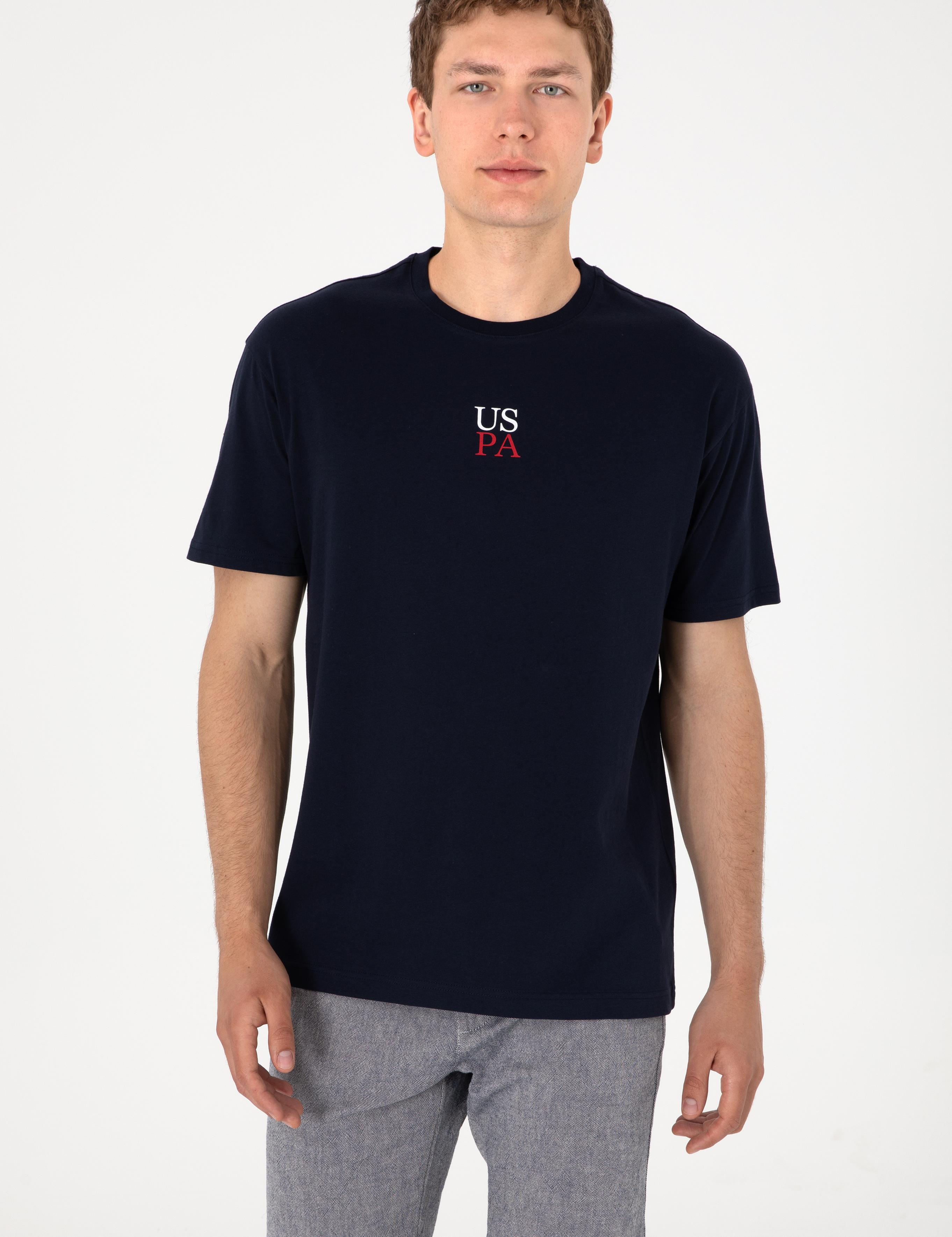 تی شرت یقه گرد آستین کوتاه ریلکس یقه گرد مردانه یو اس پولو | U.S. Polo Assn. - تصویر 3