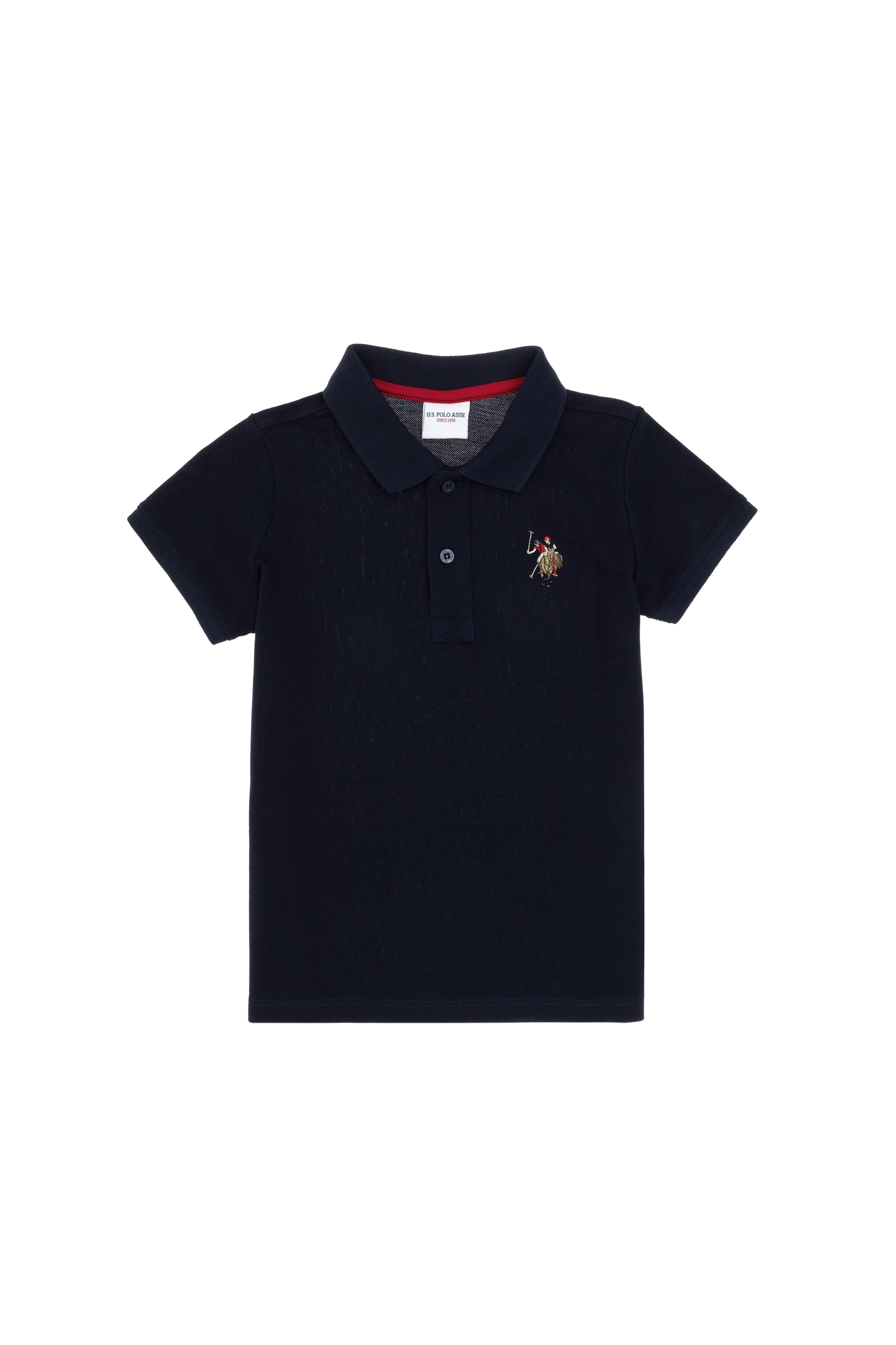 Erkek Çocuk Lacivert Basic Polo Yaka Tişört