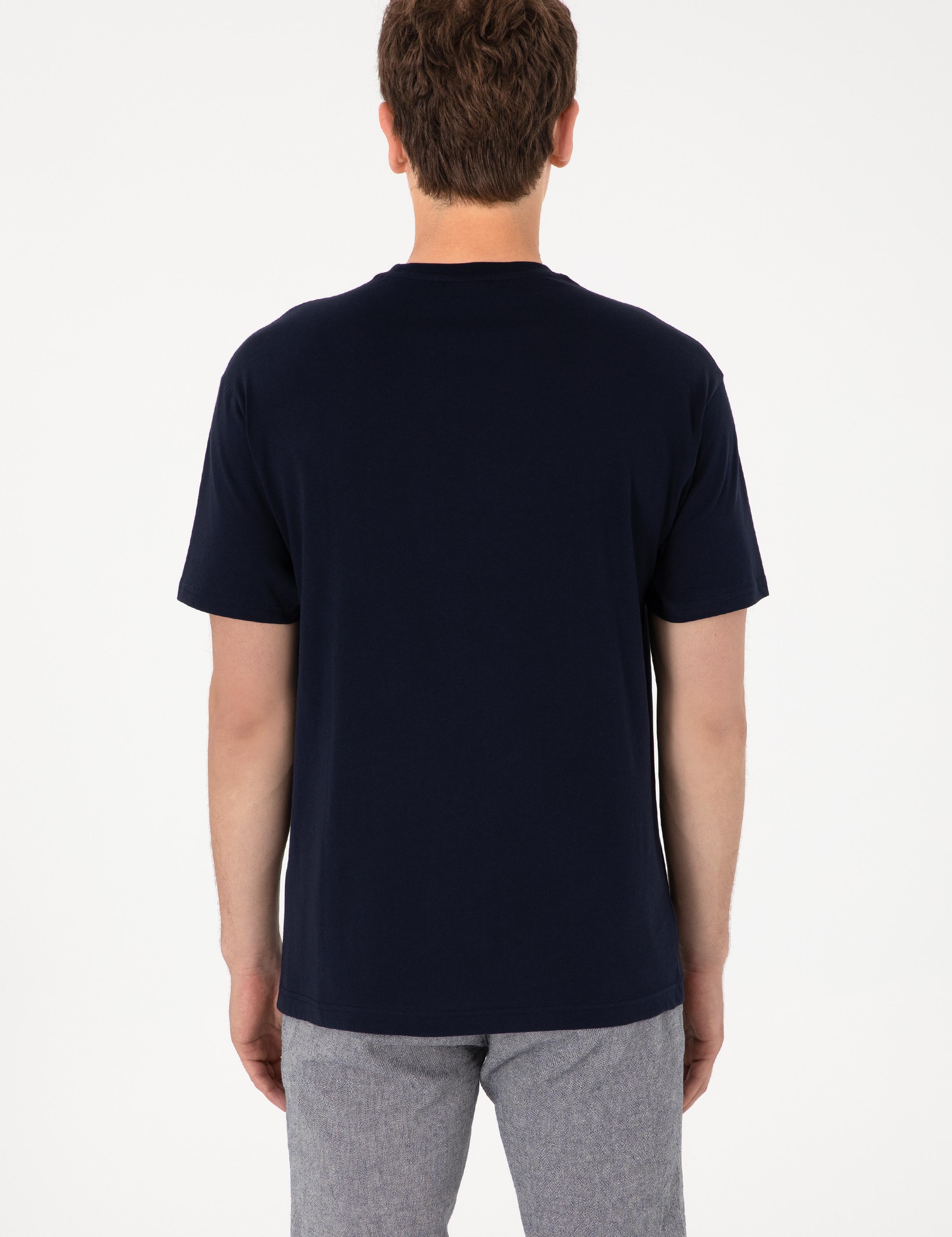 تی شرت یقه گرد آستین کوتاه ریلکس یقه گرد مردانه یو اس پولو | U.S. Polo Assn. - تصویر 7