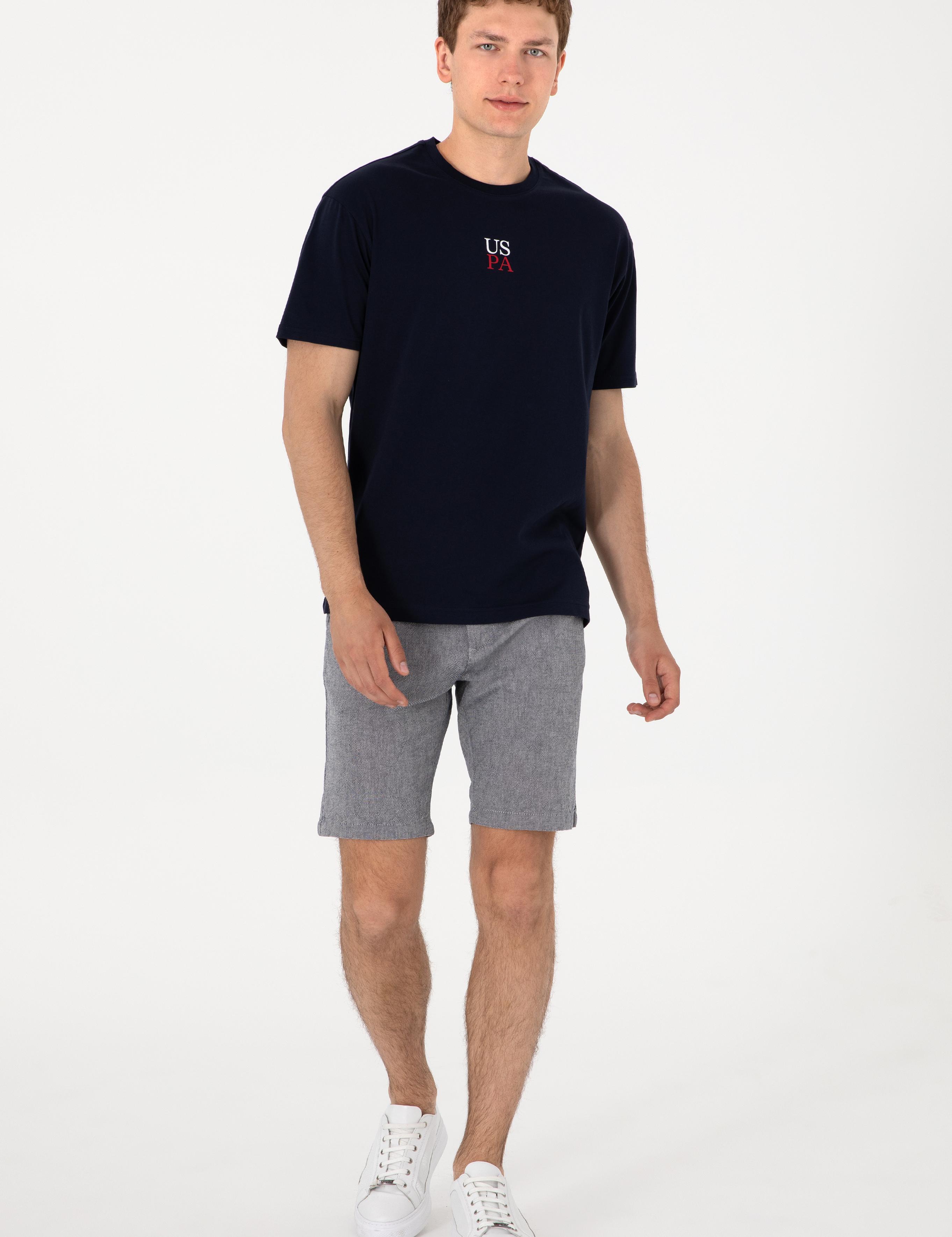 تی شرت یقه گرد آستین کوتاه ریلکس یقه گرد مردانه یو اس پولو | U.S. Polo Assn. - تصویر 6
