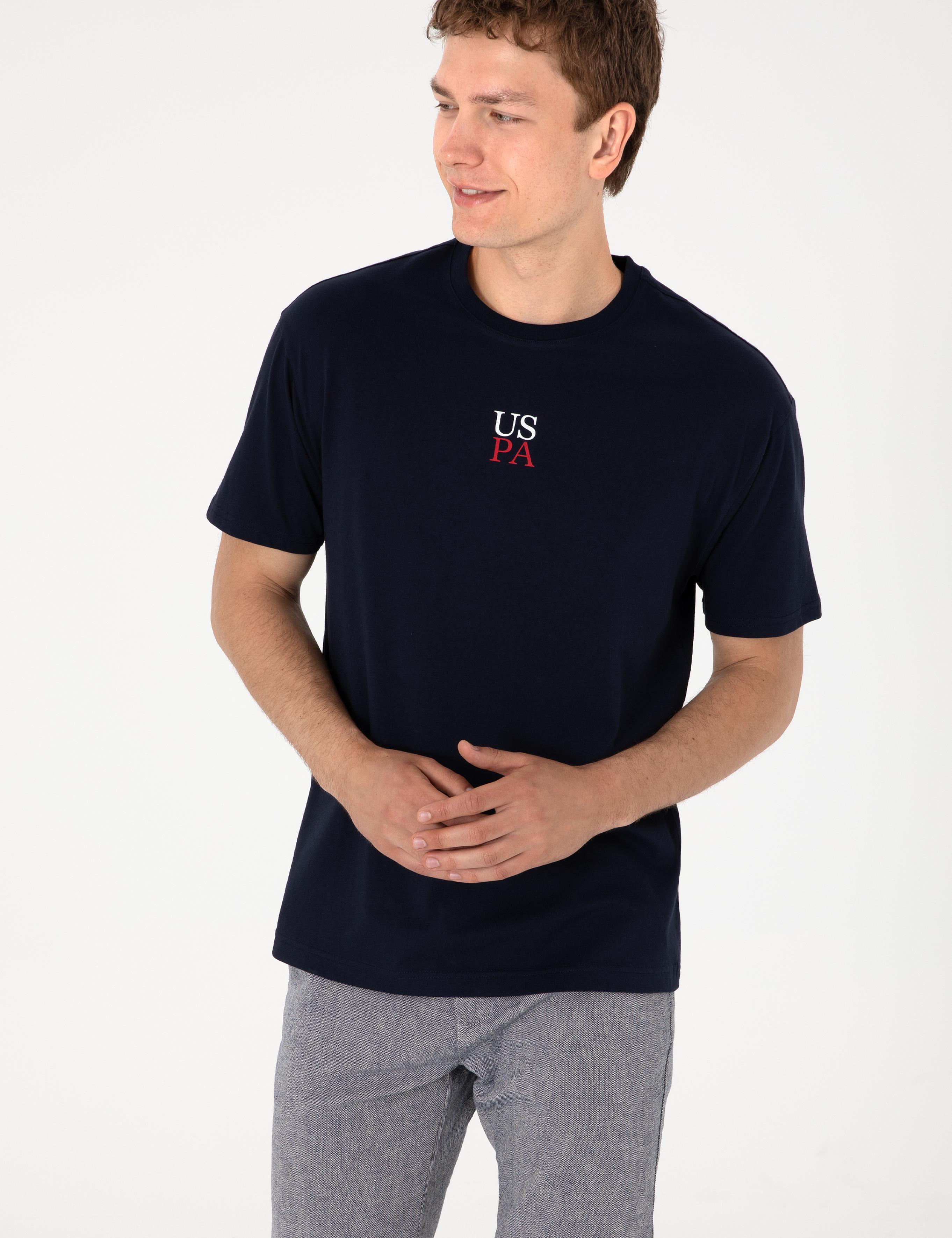 تی شرت یقه گرد آستین کوتاه ریلکس یقه گرد مردانه یو اس پولو | U.S. Polo Assn. - تصویر 5